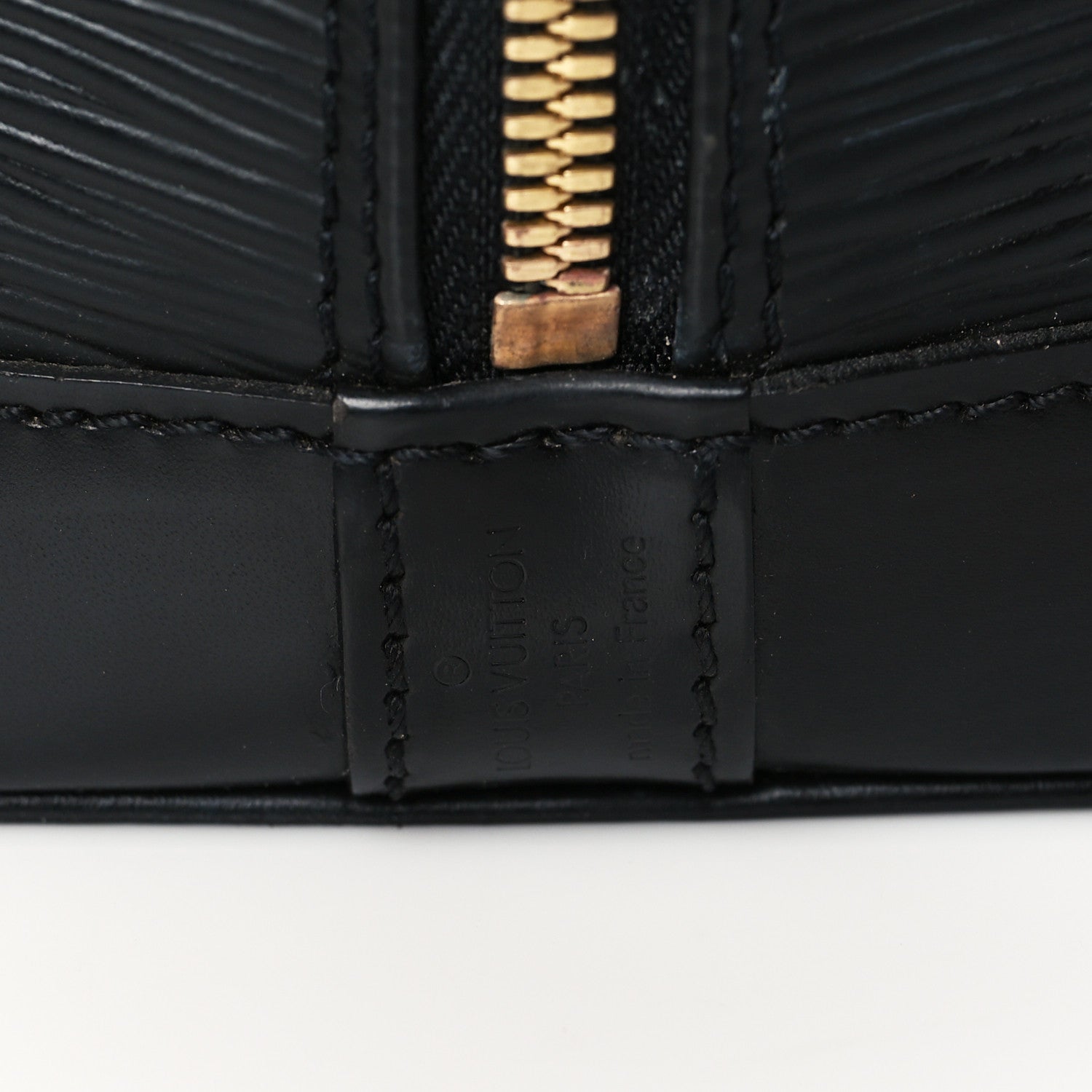 Louis Vuitton Epi Alma PM Black 5 of 8