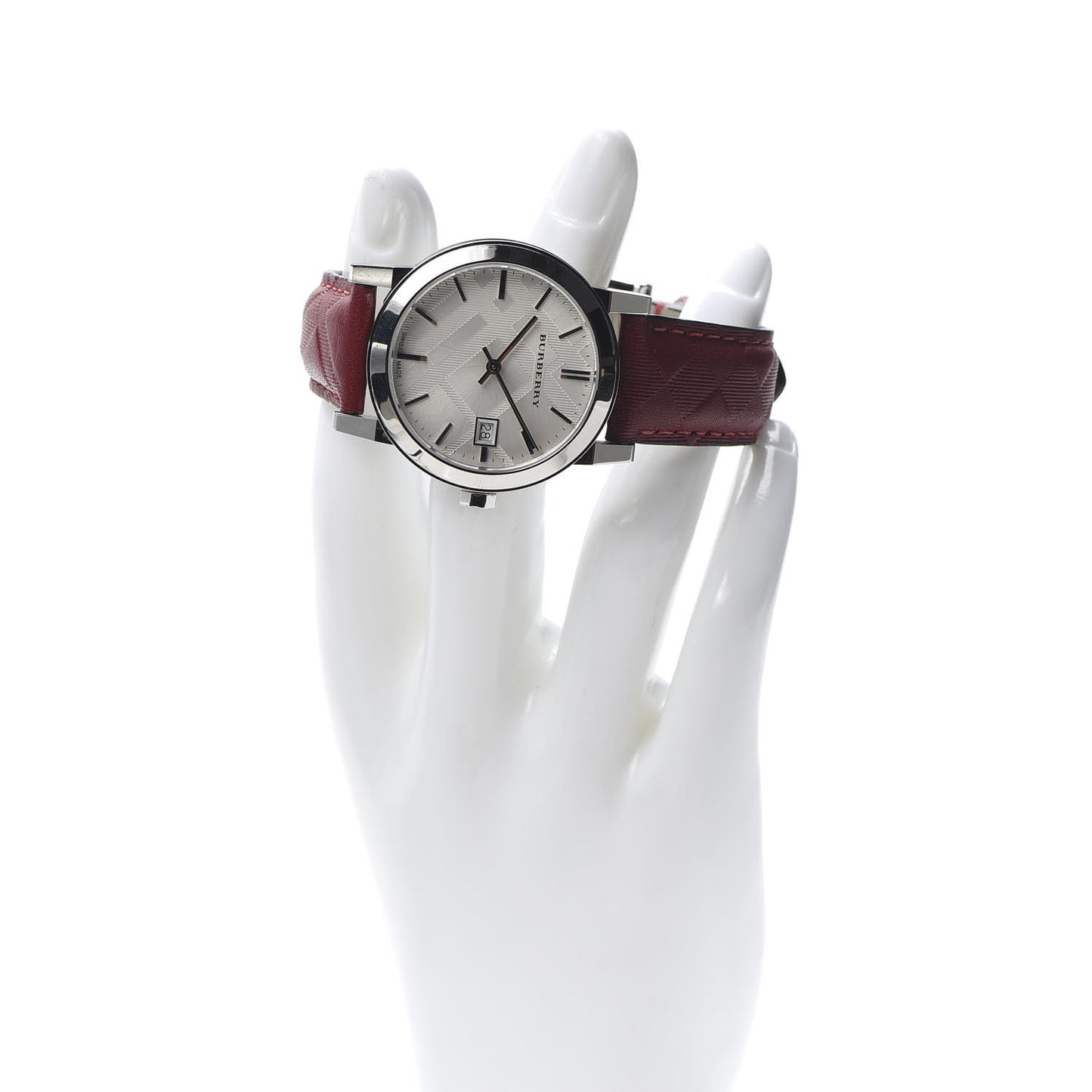 Stainless Steel Calfskin 34mm The City Quartz Watch BU9152