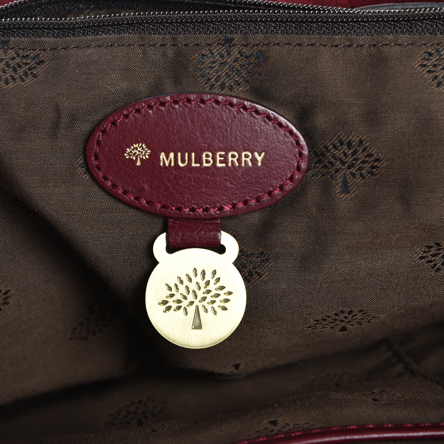 Mulberry Soft Buffalo Oversized Alexa Conker 8 of 14