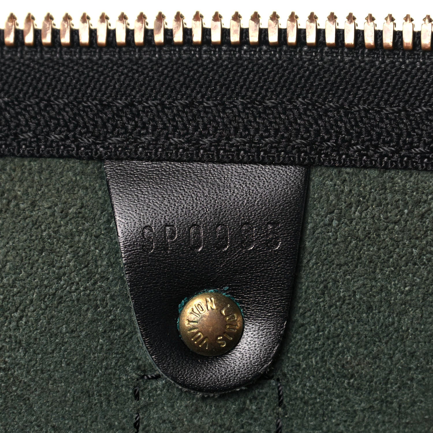 Louis Vuitton Epi Keepall 55 Black 6 of 20