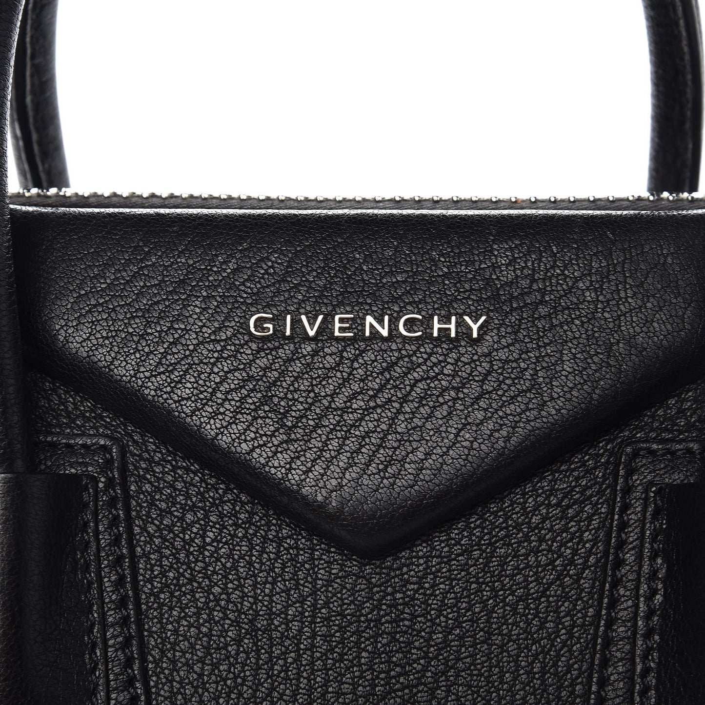 Sugar Goatskin Medium Antigona Black