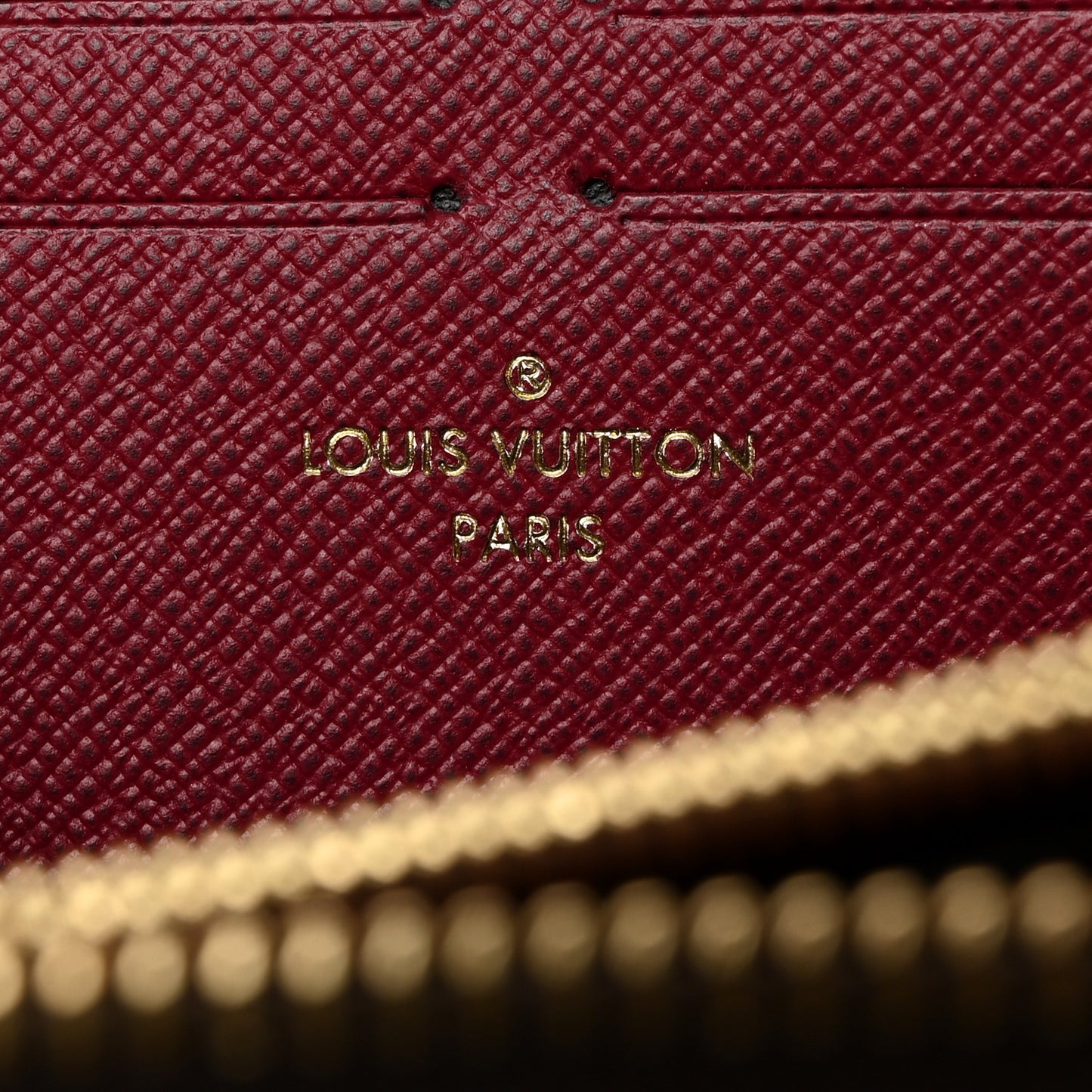 Monogram Clemence Wallet Fuchsia