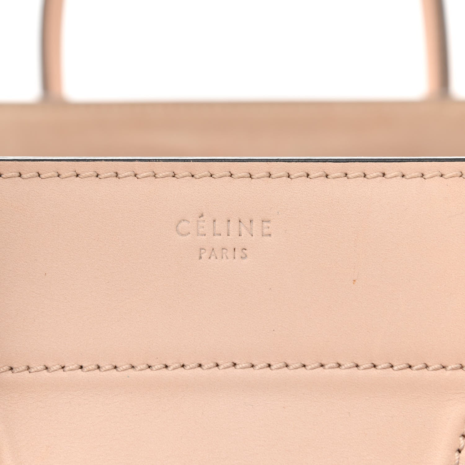 Celine Smooth Calfskin Medium Phantom Luggage Powder 5 of 14