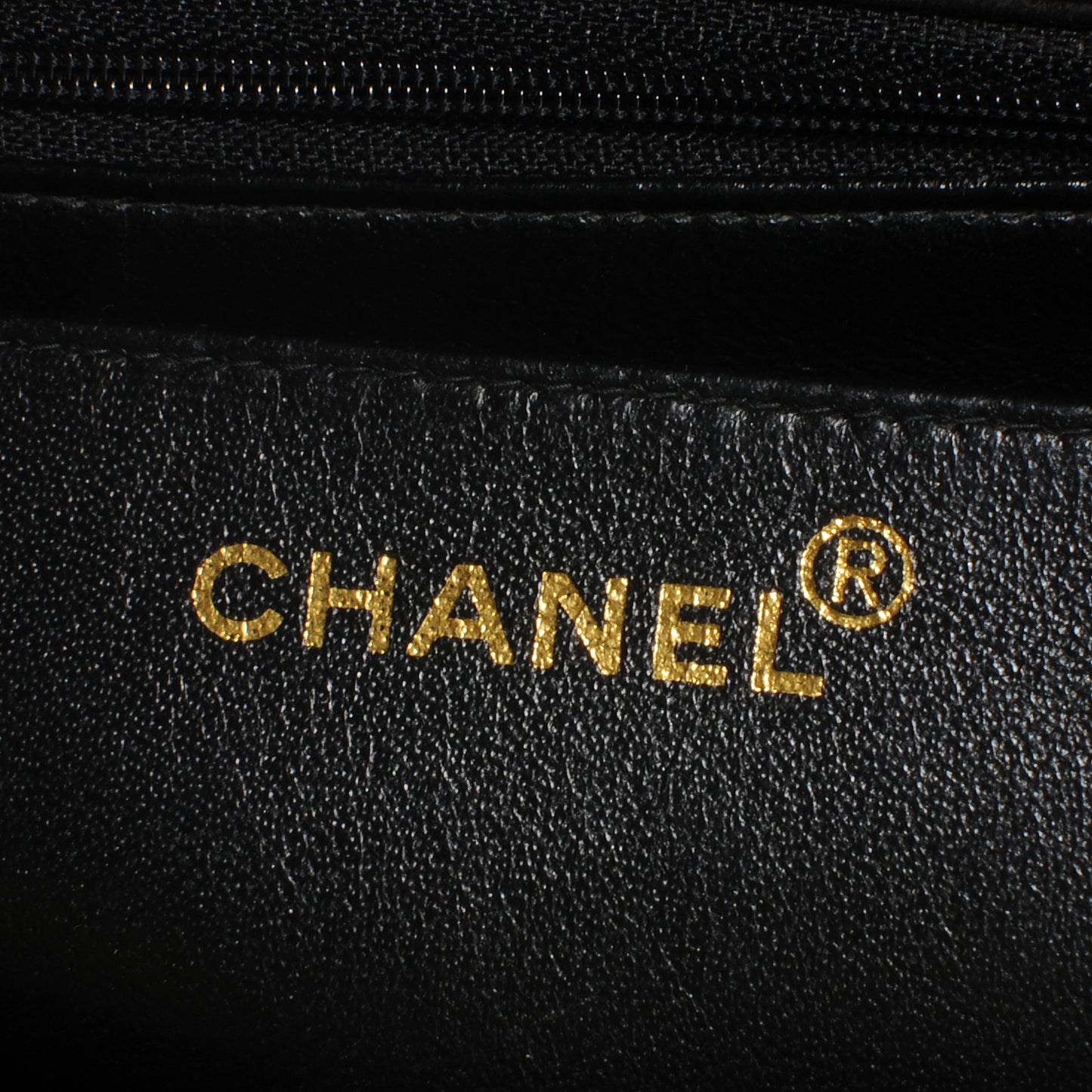 Lambskin Jumbo Flap Black