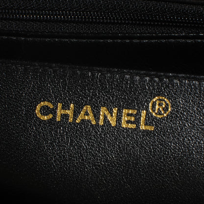 Chanel Lambskin Jumbo Flap Black 9 of 10