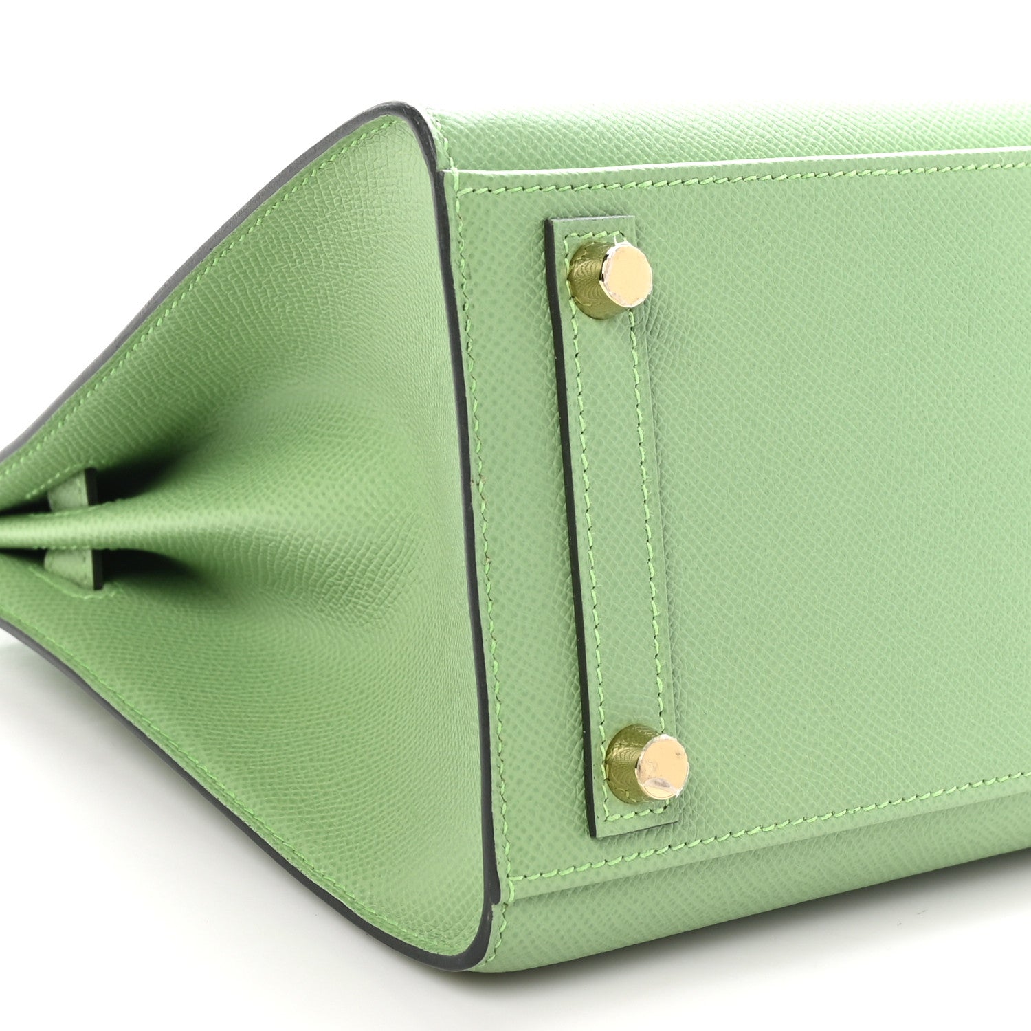 Hermes Epsom Birkin Sellier 25 Vert Criquet 9 of 11