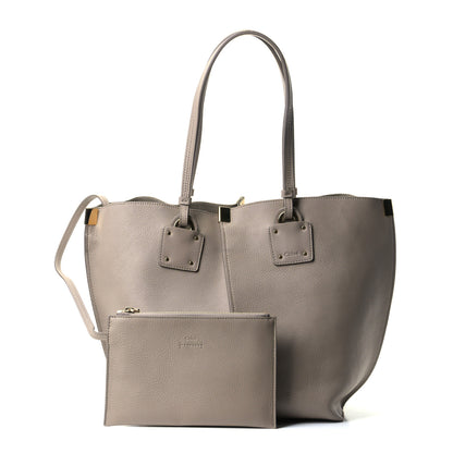 Chloe Smooth Calfskin Medium Vick Tote Motty Grey 1 of 5