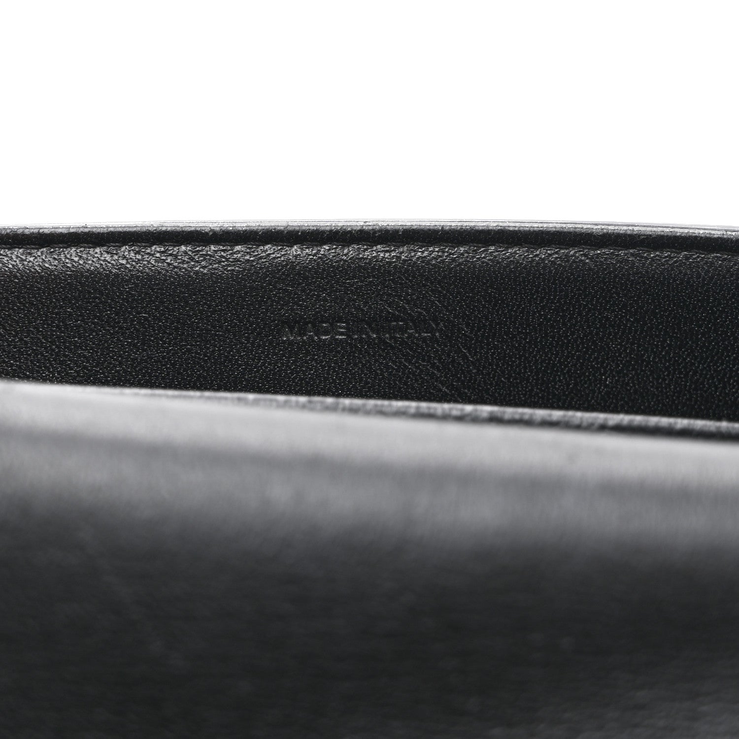 Celine Shiny Calfskin Triomphe Shoulder Bag Black 7 of 11