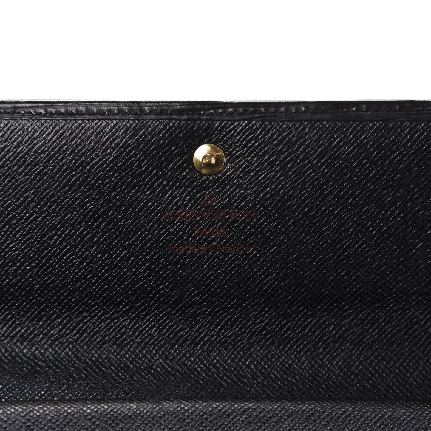 Epi Porte Tresor International Wallet Black