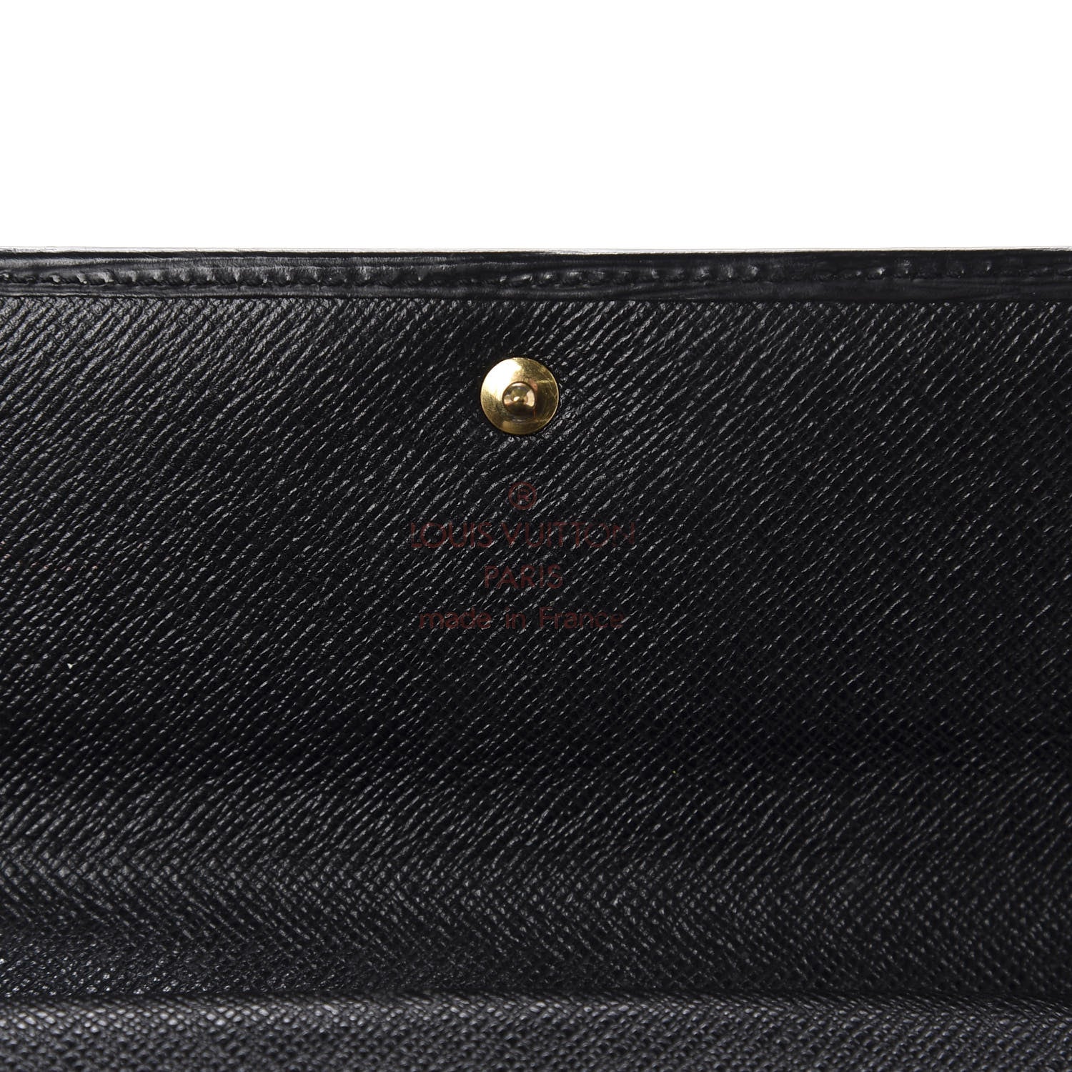 Louis Vuitton Epi Porte Tresor International Wallet Black 6 of 7