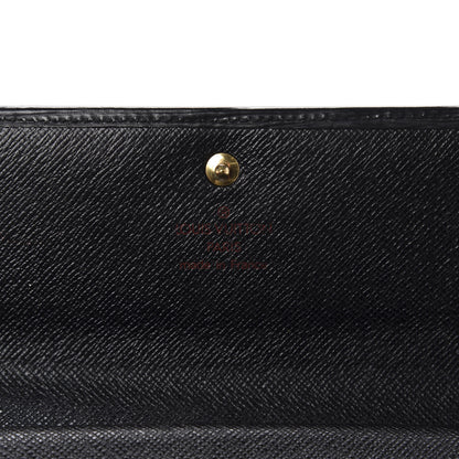Louis Vuitton Epi Porte Tresor International Wallet Black 6 of 7