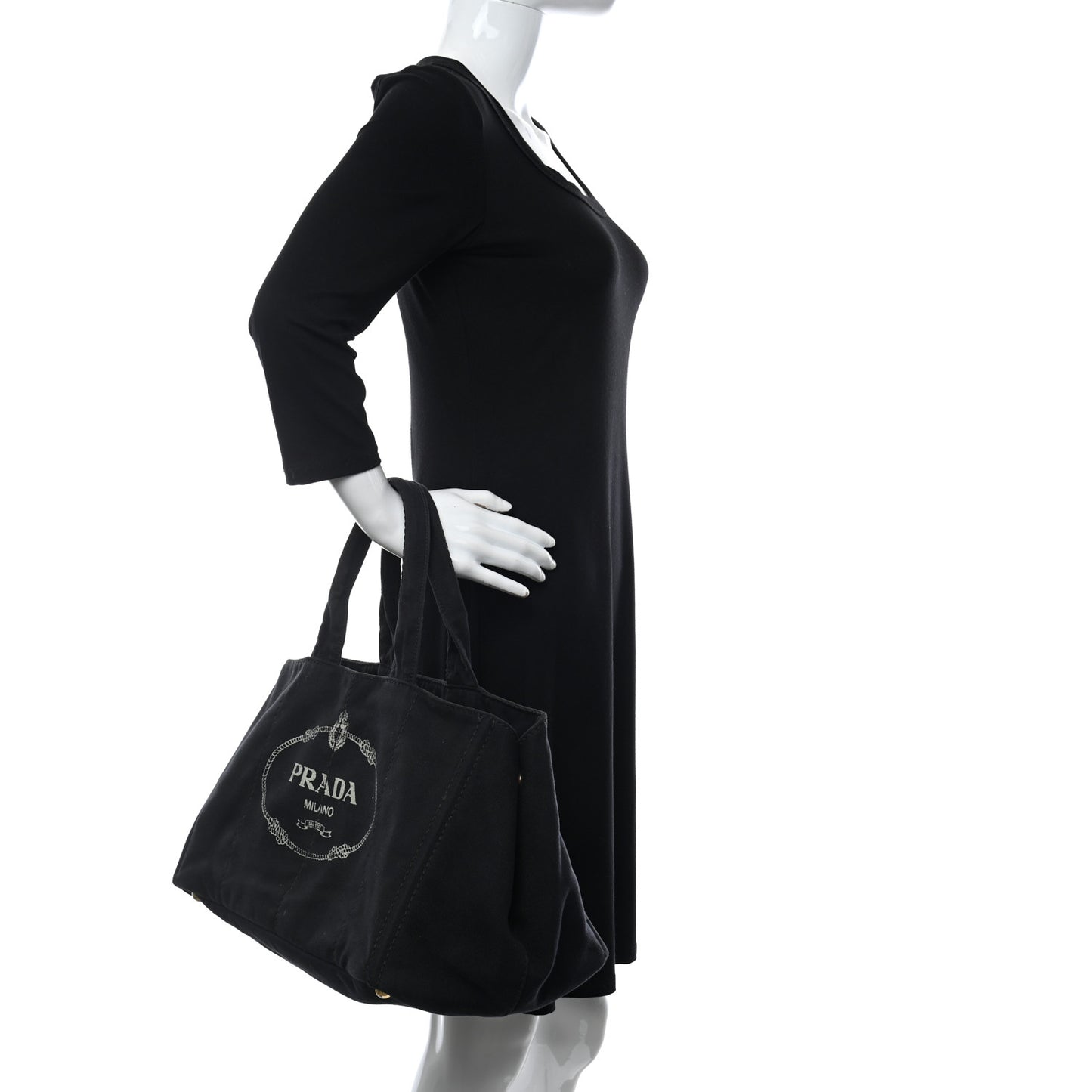 Canapa Logo Tote Black