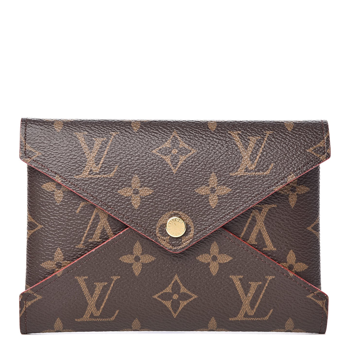 Monogram Medium Kirigami Pochette Insert Coquelicot