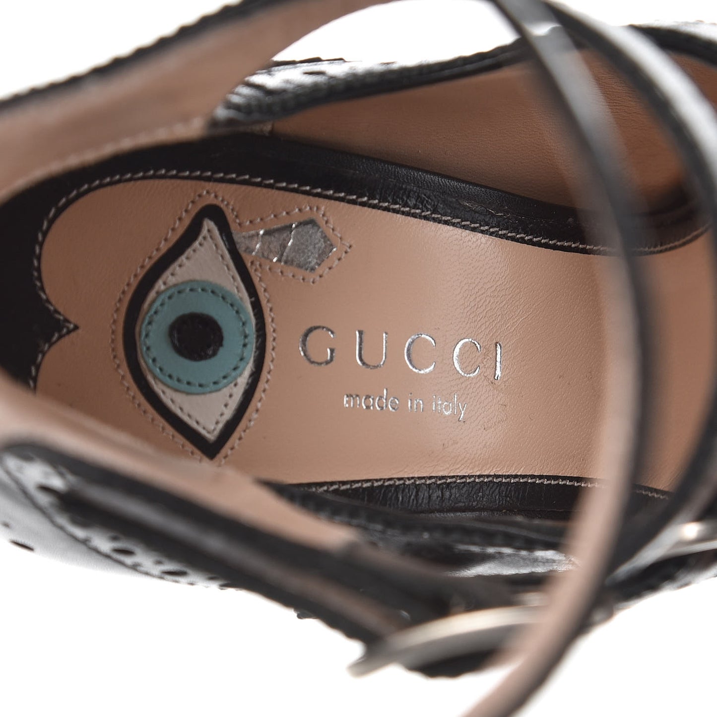 Calfskin Queercore Mid Calf Loafer Pumps 35 Black