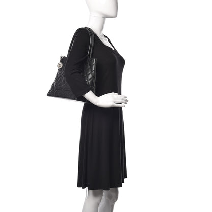 Chanel Caviar Quilted Medallion Tote Black 2 of 16