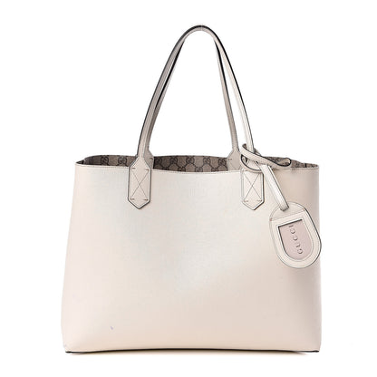 Gucci GG Supreme Monogram Medium Reversible Tote Beige White 5 of 16