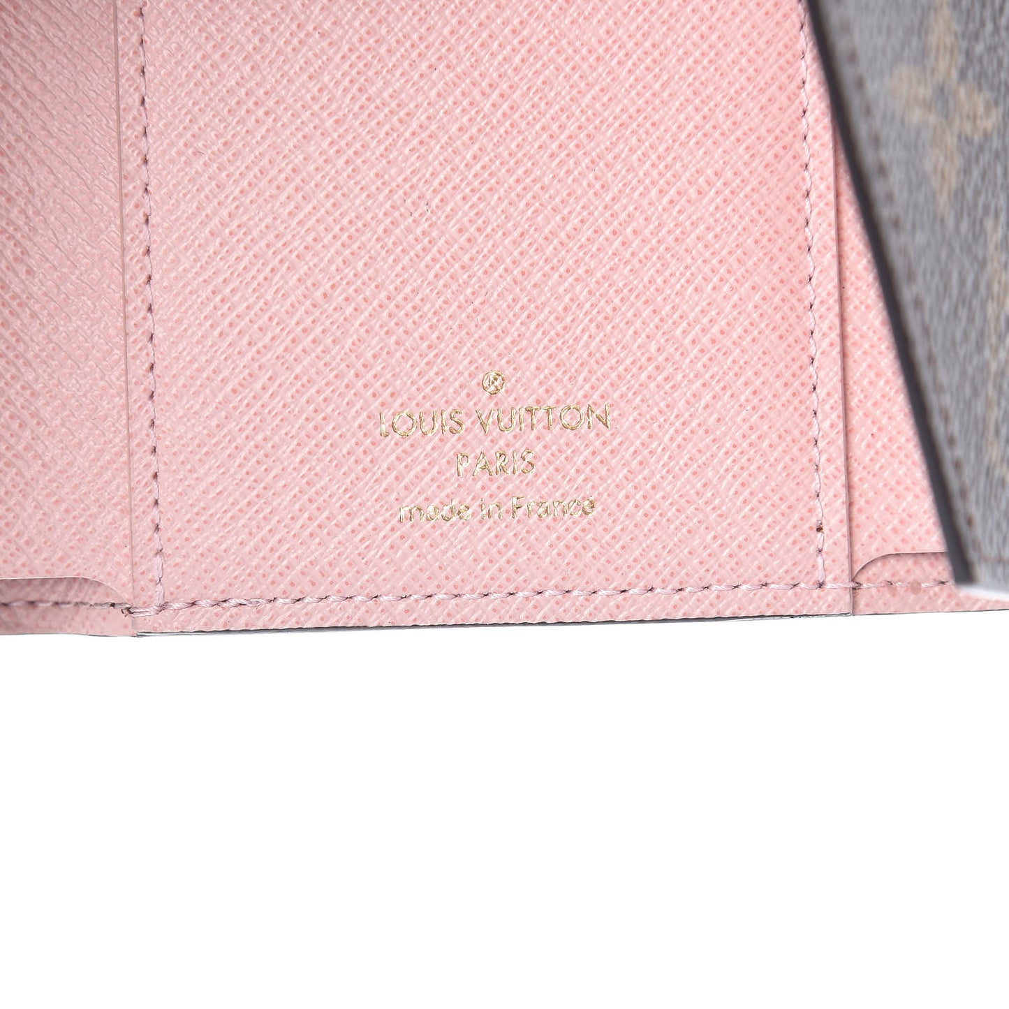 Monogram Victorine Wallet Rose Ballerine