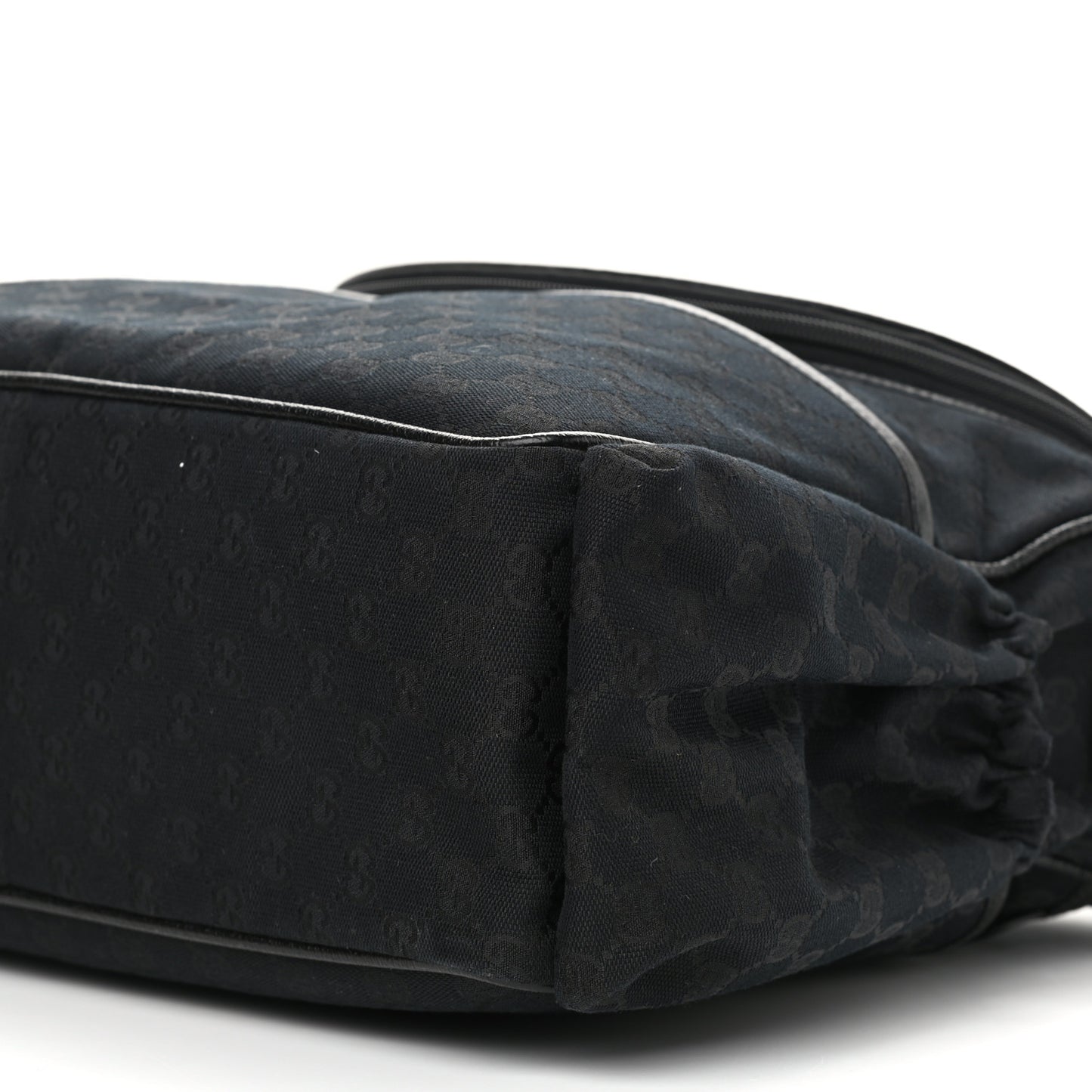 Monogram Large Diaper Bag Black