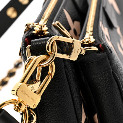 Louis Vuitton Empreinte Monogram Giant Multi Pochette Accessories Black Beige 11 of 12