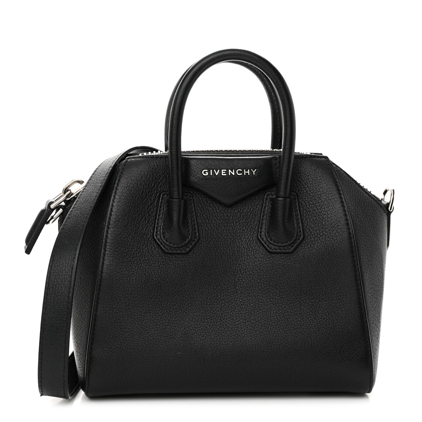 Sugar Goatskin Mini Antigona Black