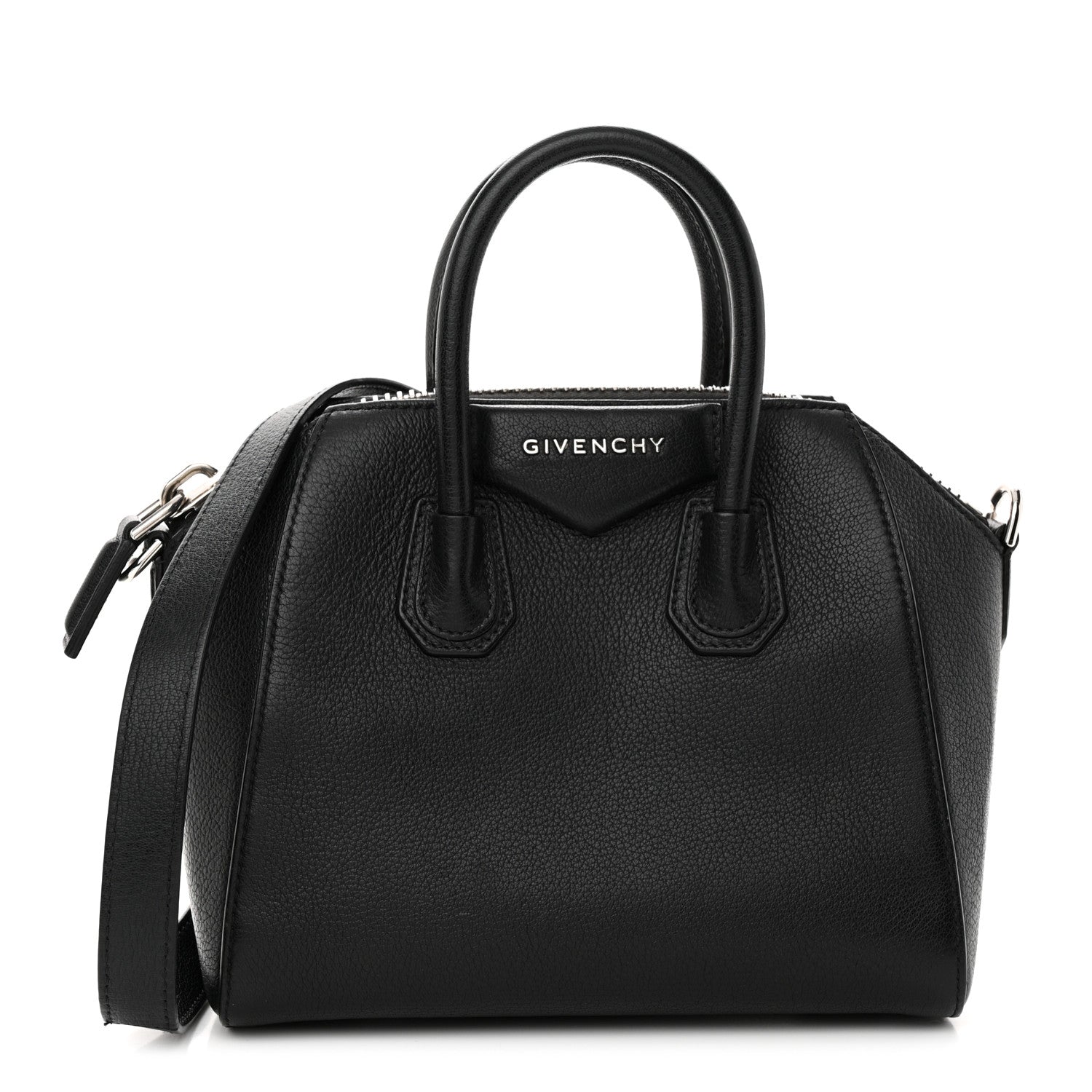 Givenchy Sugar Goatskin Mini Antigona Black 1 of 15