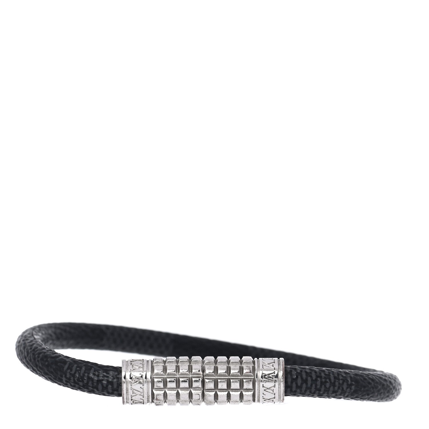 Louis Vuitton Damier Graphite Digit Bracelet 1 of 5