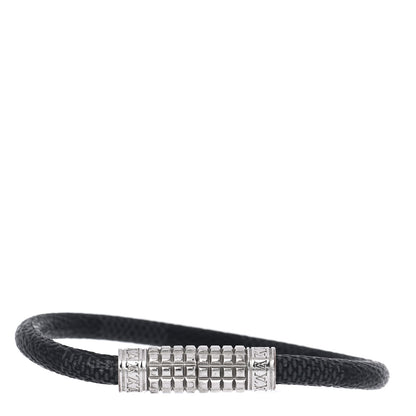 Louis Vuitton Damier Graphite Digit Bracelet 1 of 5