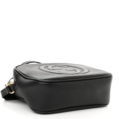 Gucci Pebbled Calfskin Small Soho Disco Bag Black 4 of 13