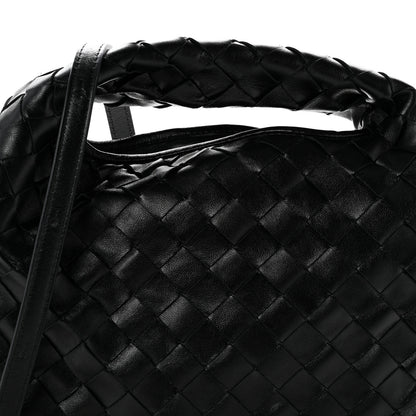Bottega Veneta Calfskin Intrecciato Mini Hop Black 7 of 10