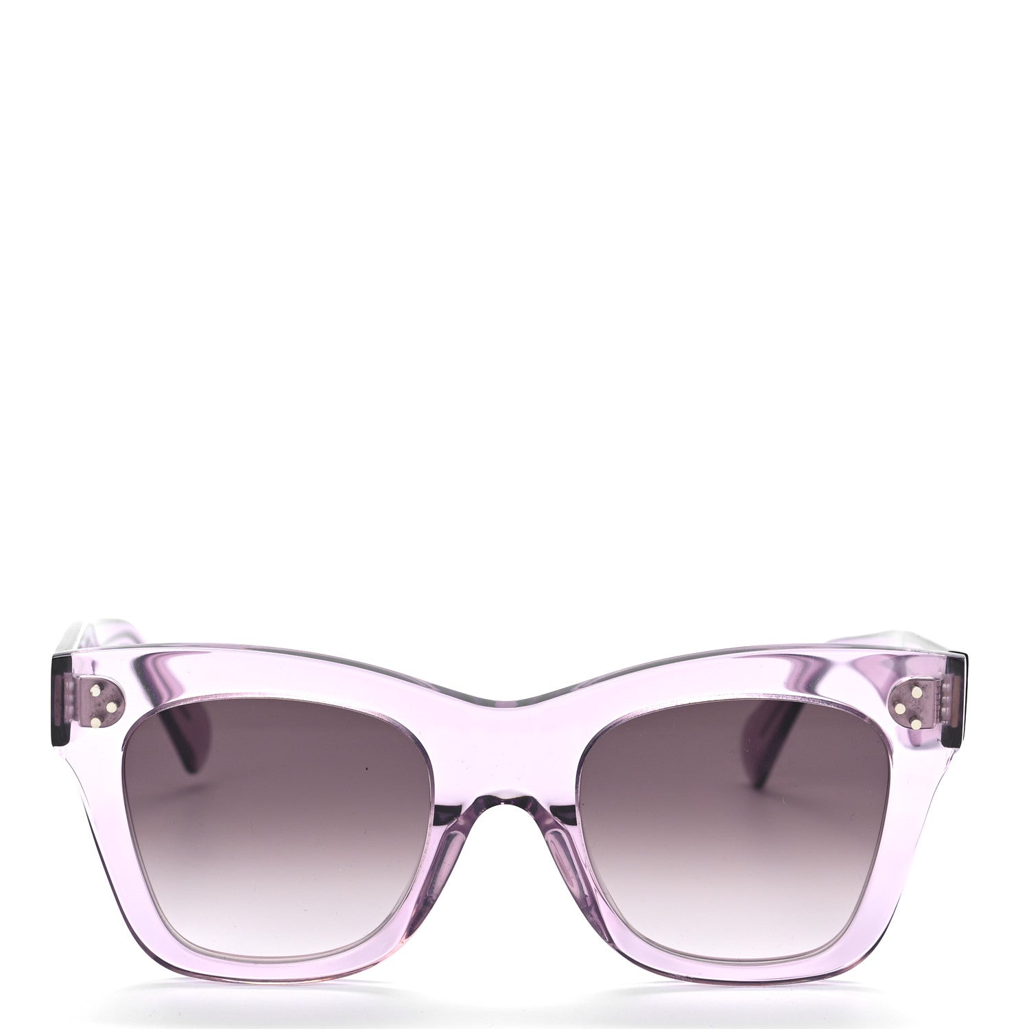 Celine Acetate Cat Eye Sunglasses CL4004IN Transparent Lilac 2 of 6
