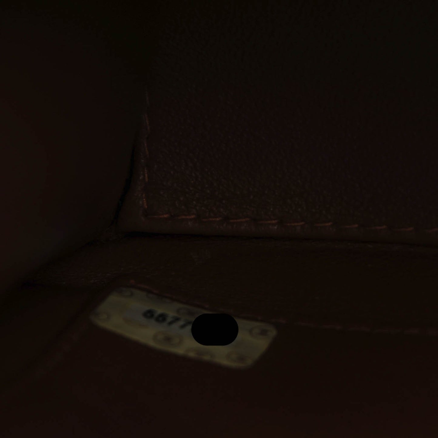 Caviar Shoulder Bag Light Brown