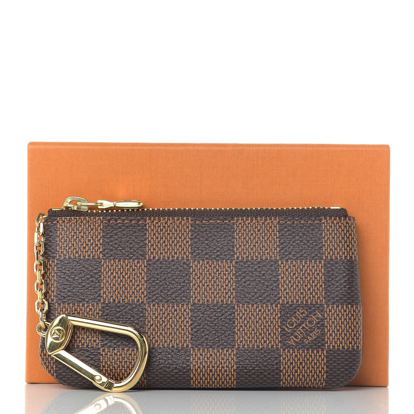 Damier Ebene Key Pouch