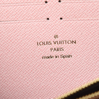 Louis Vuitton Monogram Clemence Wallet Rose Ballerine 6 of 8
