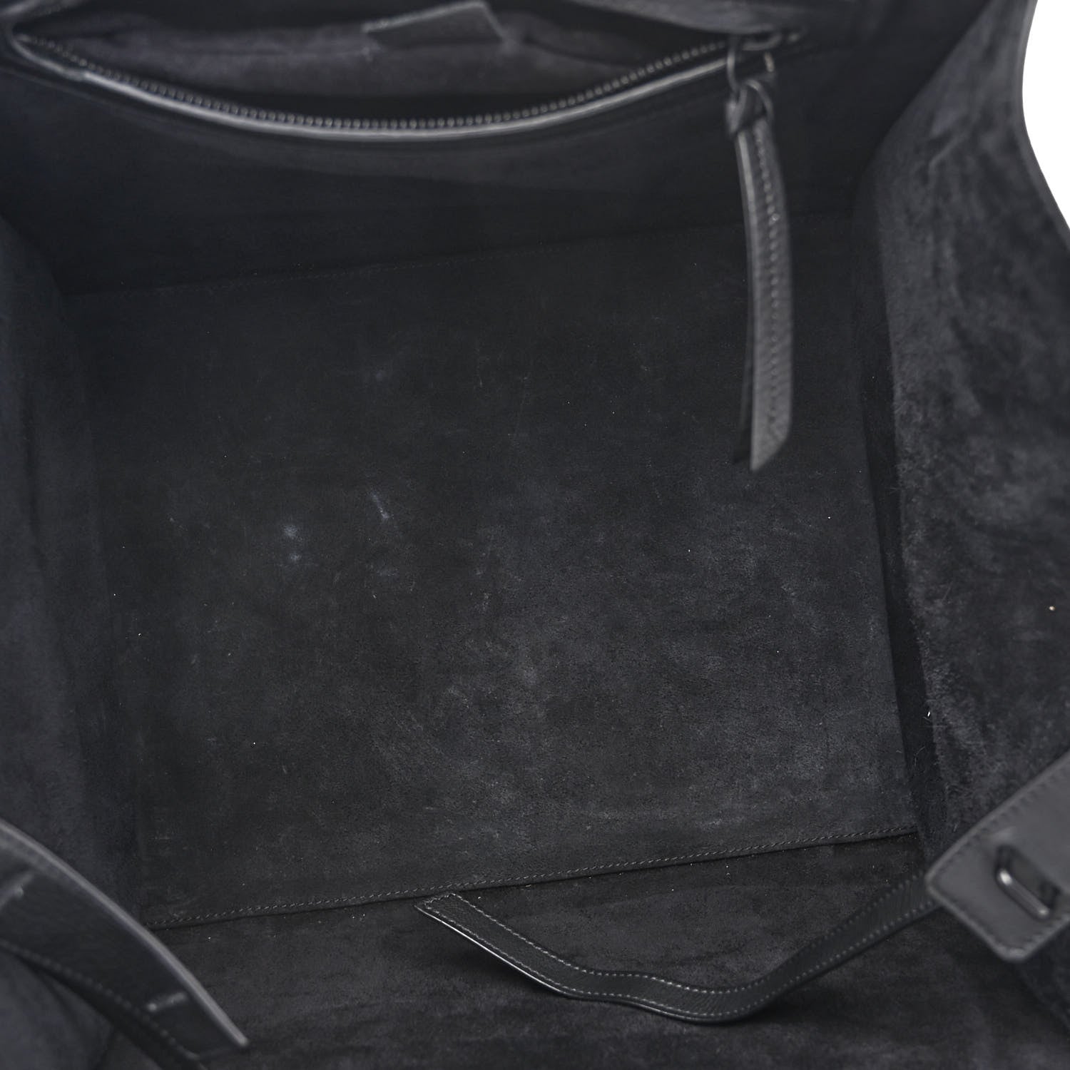 Celine Supple Calfskin Medium Phantom Luggage Black 5 of 10