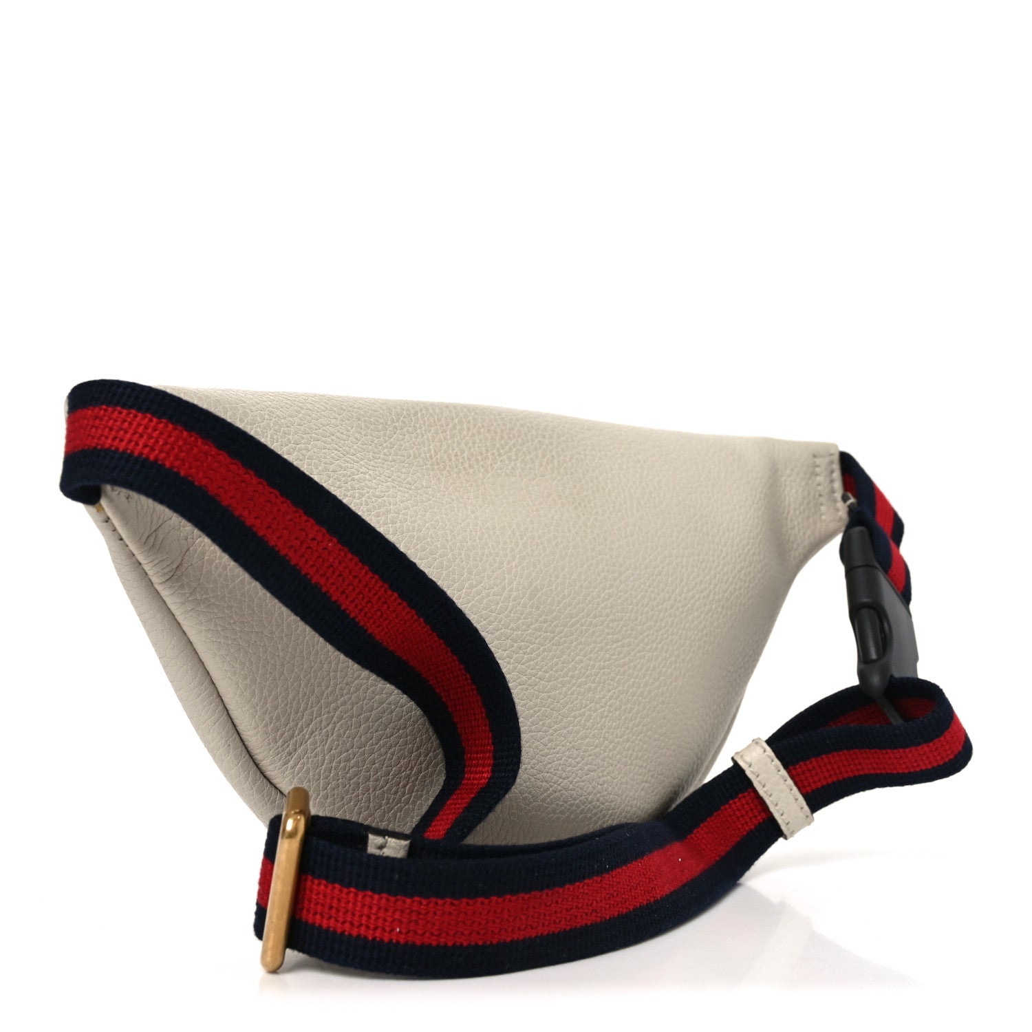 Gucci Grained Calfskin Small Logo Belt Bag White 2 of 9