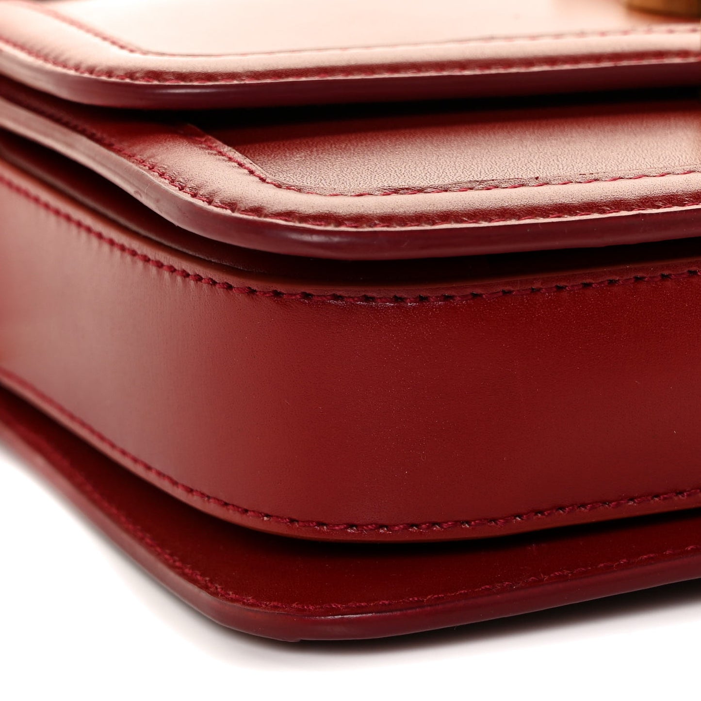 Smooth Calfskin Small Solferino Satchel Rouge Opyum