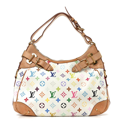 Louis Vuitton Monogram Multicolor Greta White 1 of 9