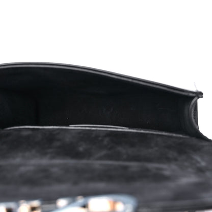 Valentino Garavani Smooth Calfskin Small VLogo Shoulder Bag Black 5 of 9