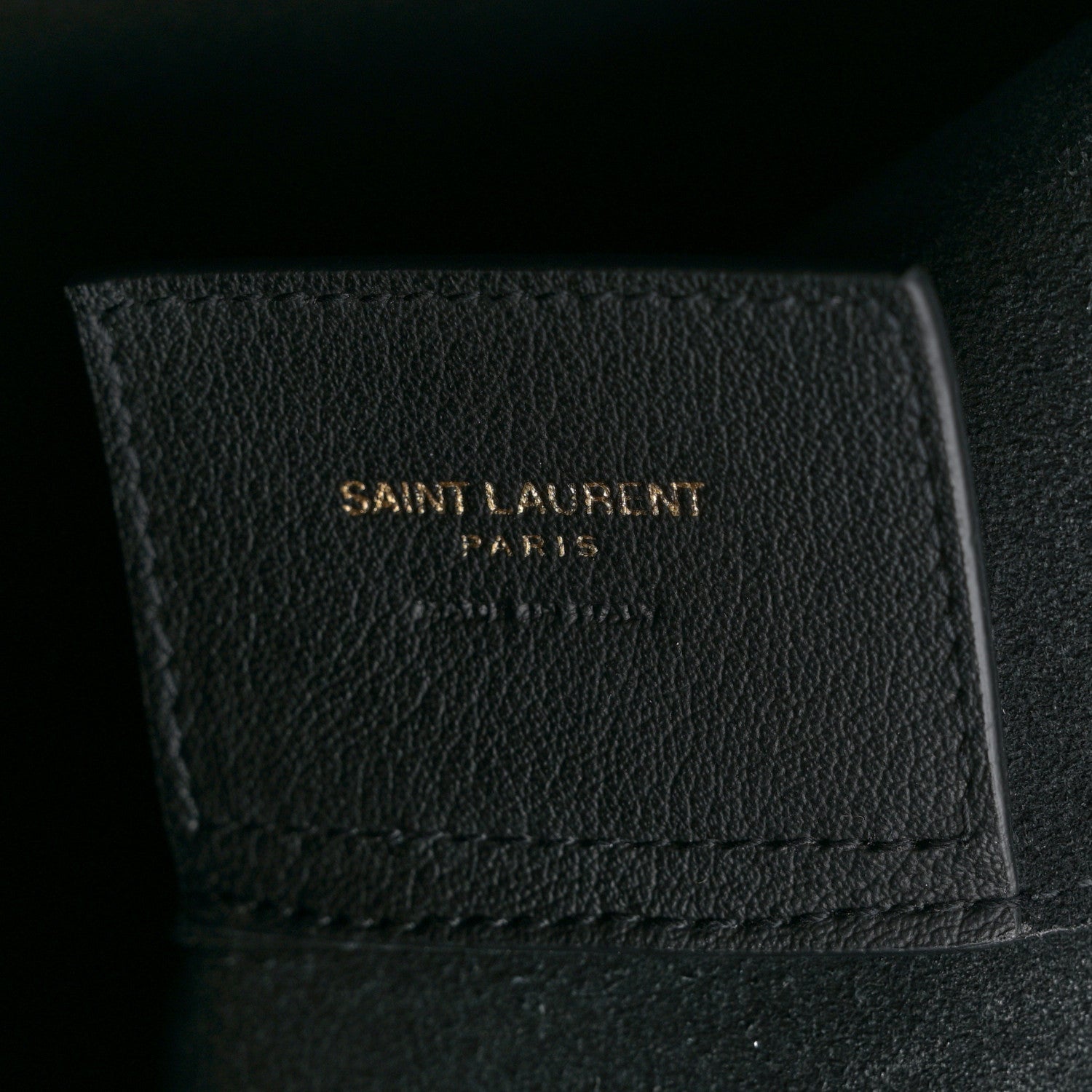 Saint Laurent Calfskin Large Shopping Tote Black 7 of 12