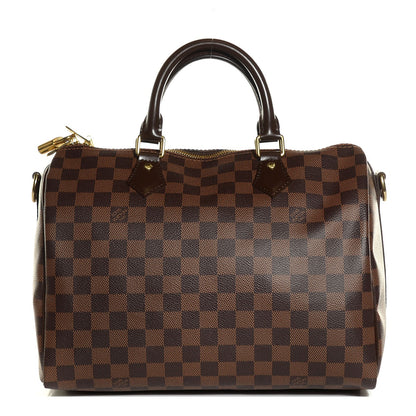 Louis Vuitton Damier Ebene Speedy Bandouliere 30 1 of 8