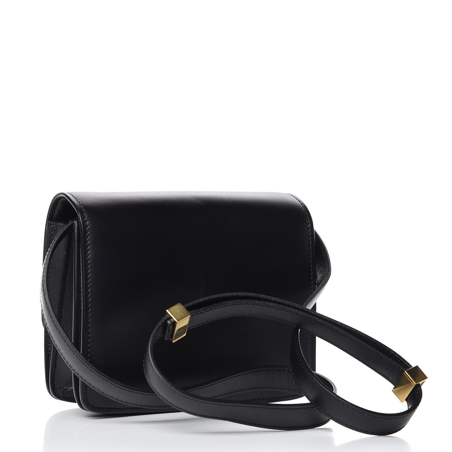 Celine Box Calfskin Small Classic Box Flap Bag Black 3 of 16
