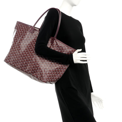 Goyard Goyardine Saint Louis GM Burgundy 2 of 8