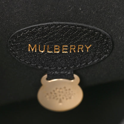 Mulberry Glossy Goatskin Medium Lily Black 6 of 9