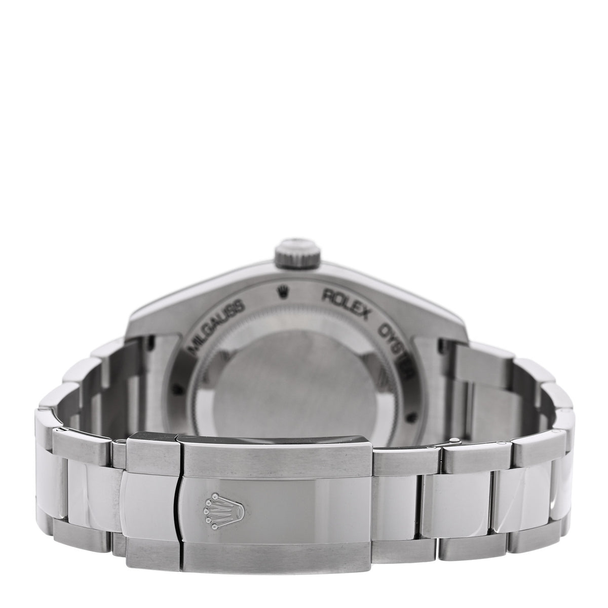 Rolex Stainless Steel 40mm Oyster Perpetual Milgauss Watch Z-Blue 116400GV 3 of 5