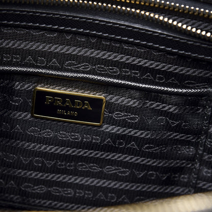 Prada Saffiano Medium Galleria Double Zip Tote Black 7 of 11
