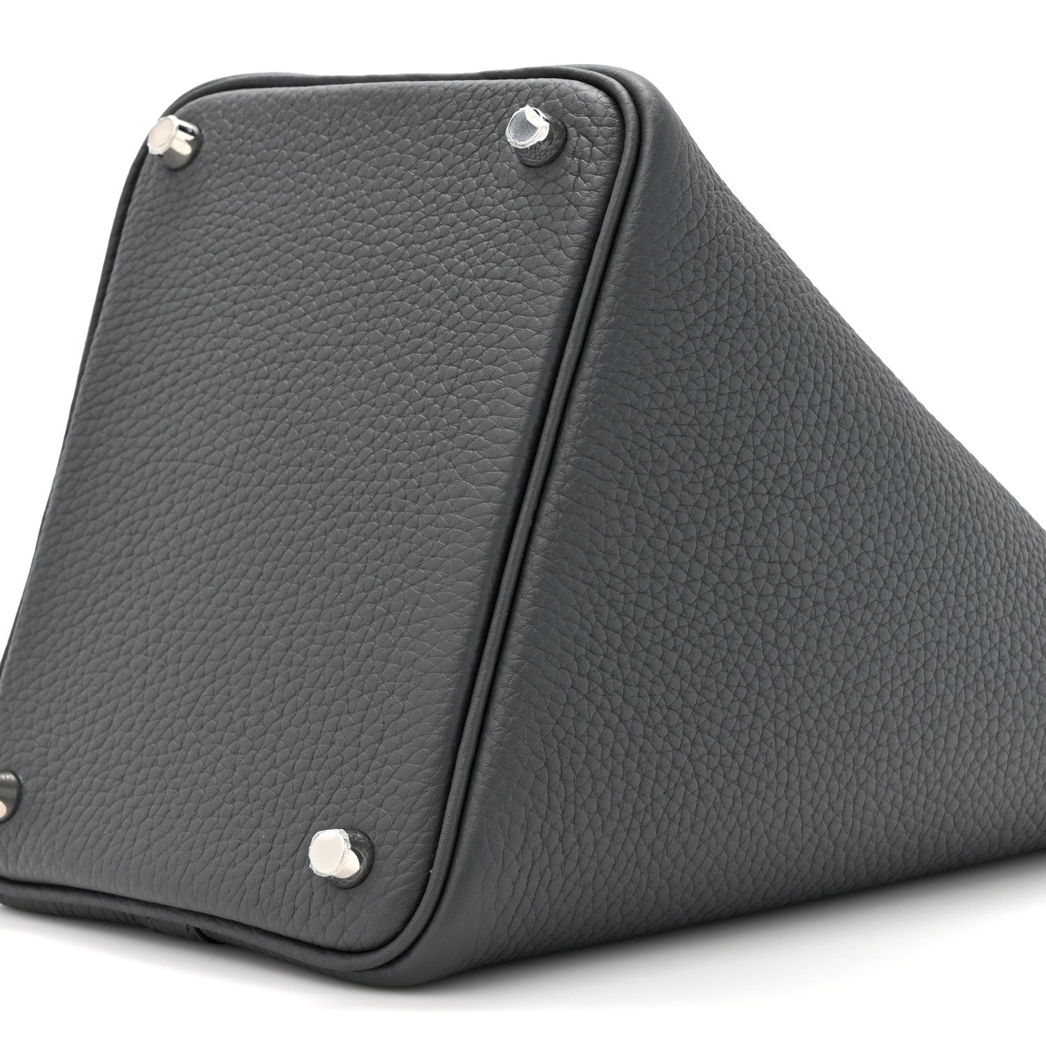 Hermes Taurillon Clemence Picotin Lock 18 PM Gris Misty 8 of 10