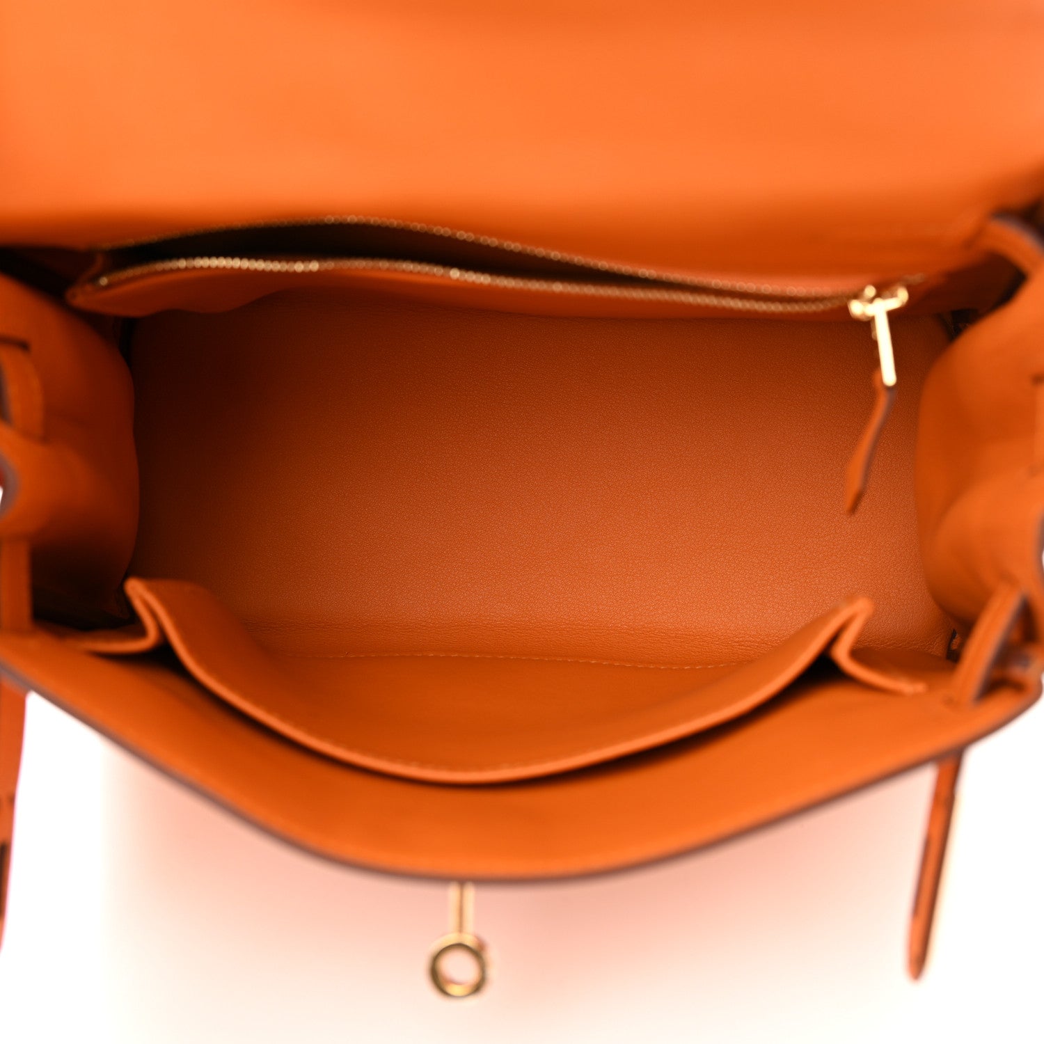 Hermes Swift Kelly Retourne 25 Abricot 5 of 12