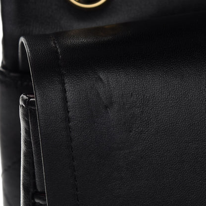 Chanel Lambskin Quilted Jumbo Double Flap Black 11 of 12