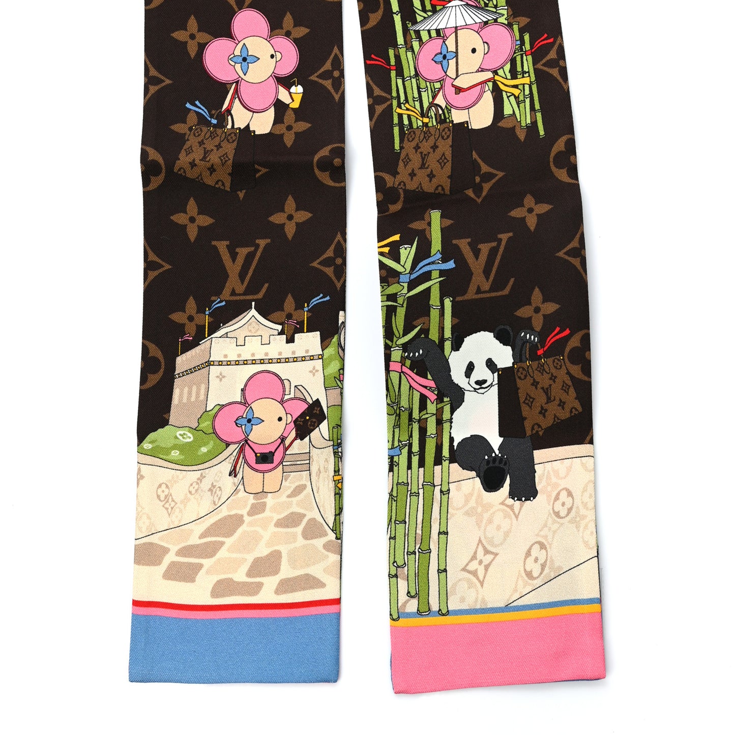 Silk Monogram 2021 Christmas Animation China Bandeau