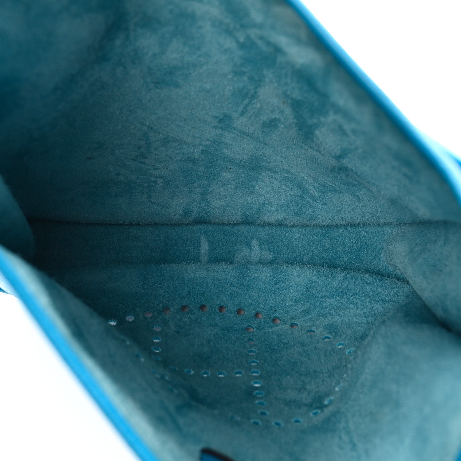 Hermes Taurillon Clemence Evelyne III GM Bleu Frida 6 of 14